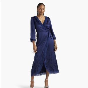 Hill House Dolly Robe in Navy